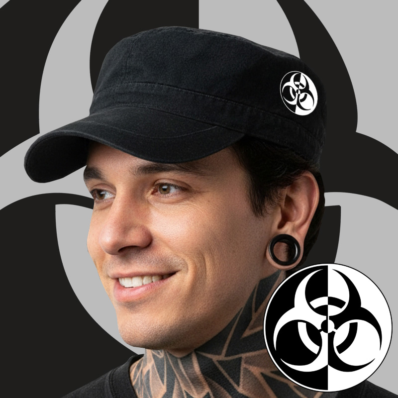 Kšiltovka tekno Biohazard