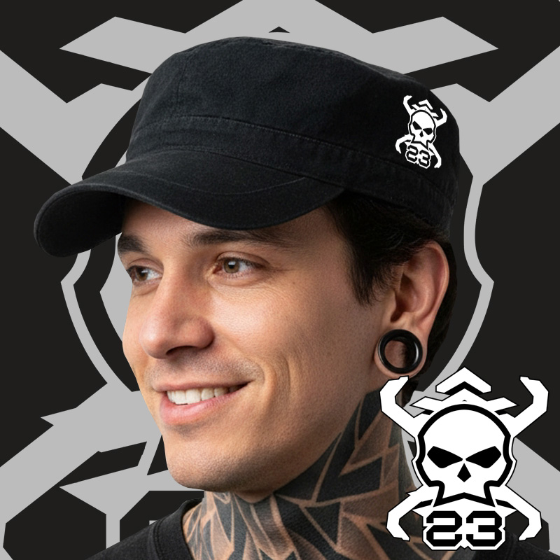 Kšiltovka tekno Skull 23