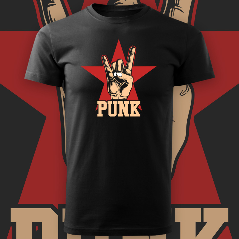 Tričko punk pánské