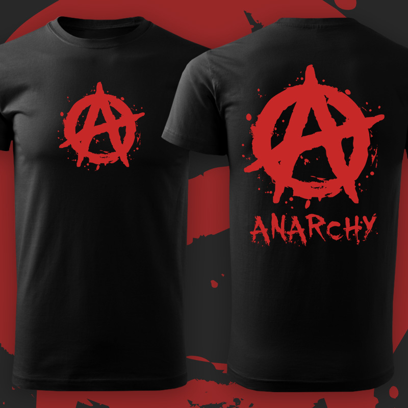 Tričko punk pánské Anarchy