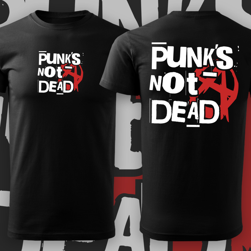 Tričko punk pánské Punks not dead
