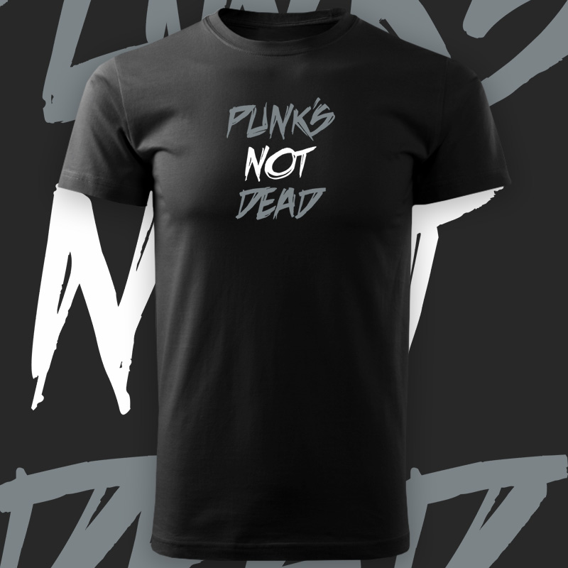 Tričko punk pánské Punks not dead