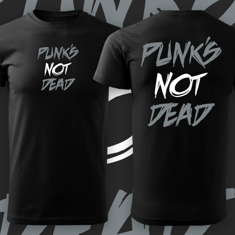 Tričko punk pánské Punks not dead