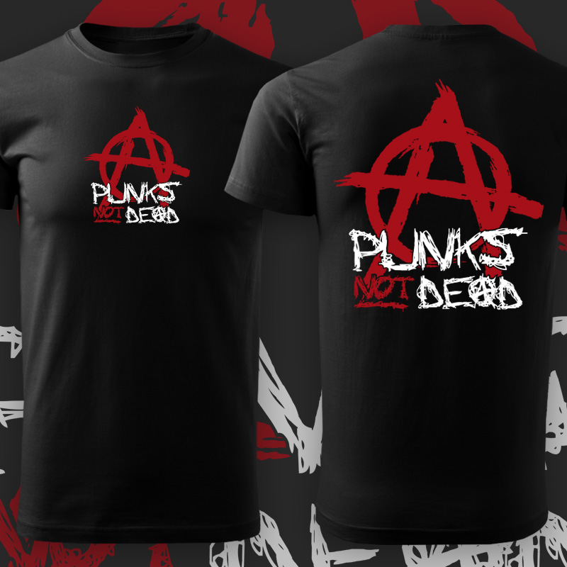 Tričko punk pánské Punks not dead