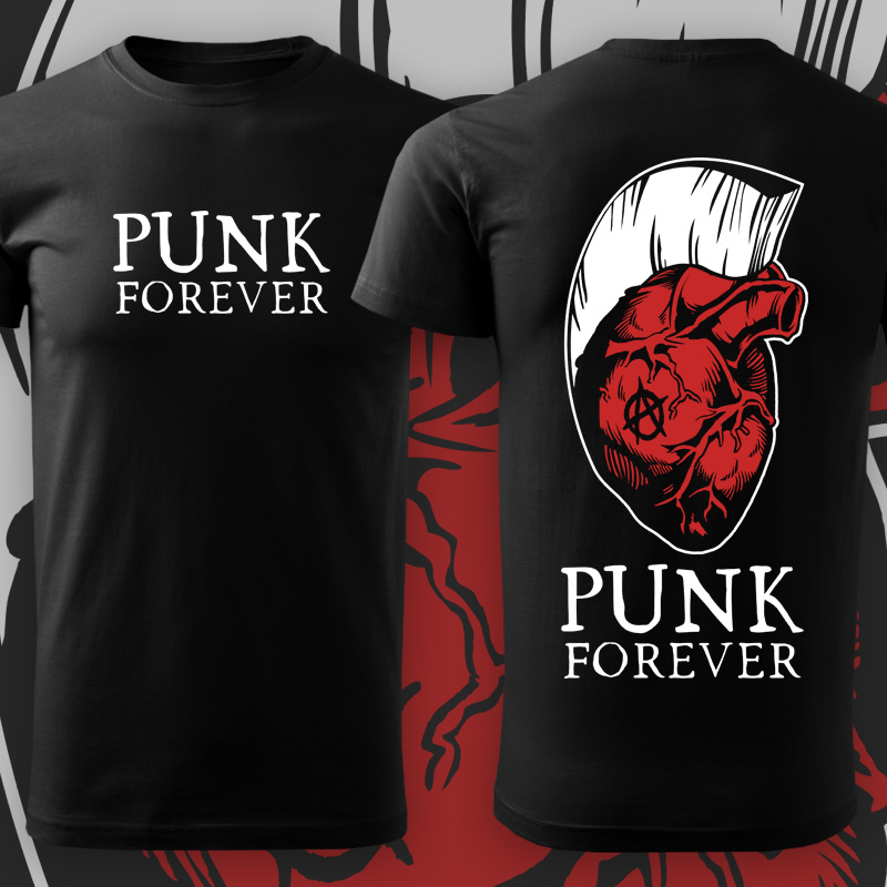 Tričko punk pánské Punk forever