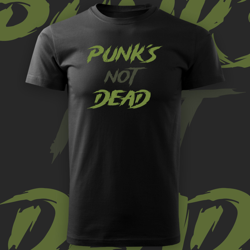 Tričko punk pánské Punks not dead