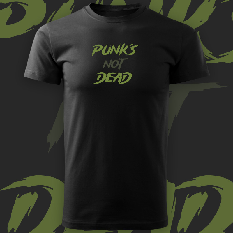 Tričko punk pánské Punks not dead