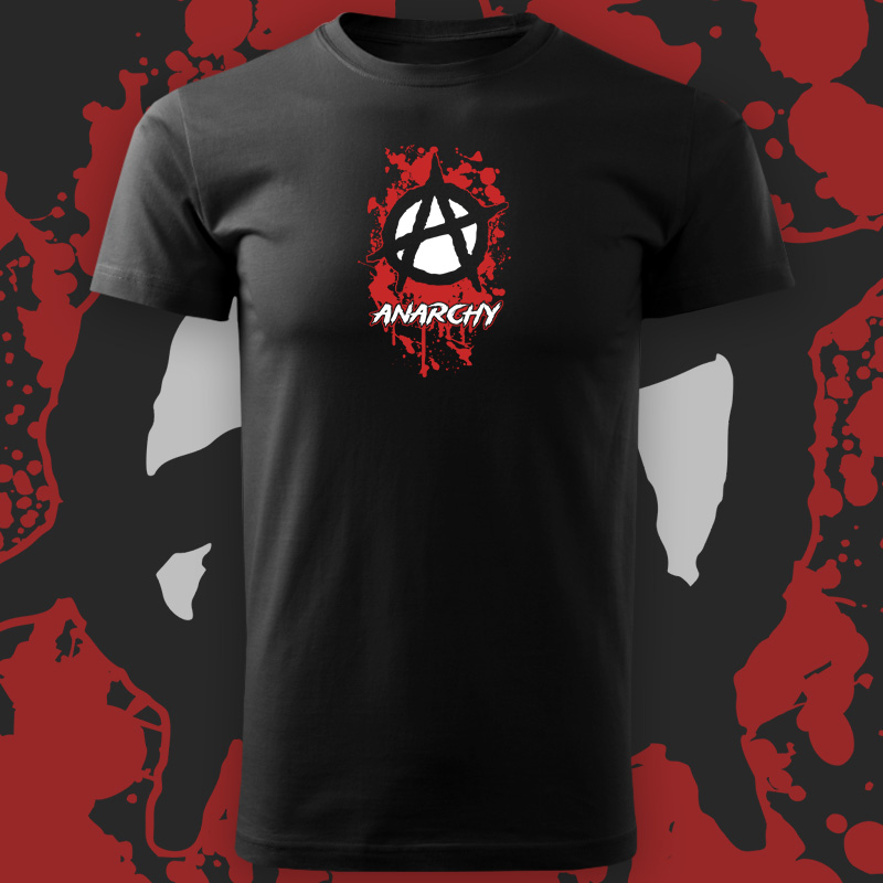 Tričko punk pánské Anarchy