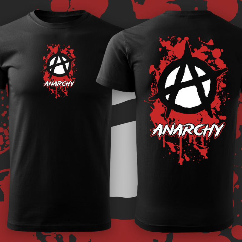 Tričko punk pánské Anarchy