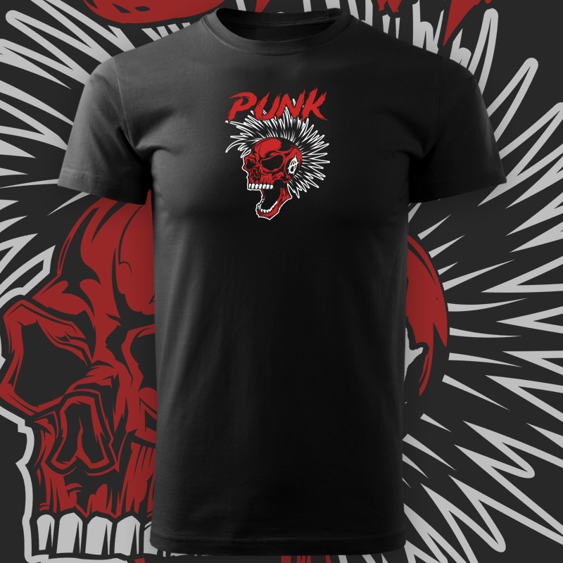 Tričko punk pánské