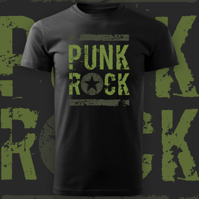 Tričko punk pánské Punk rock