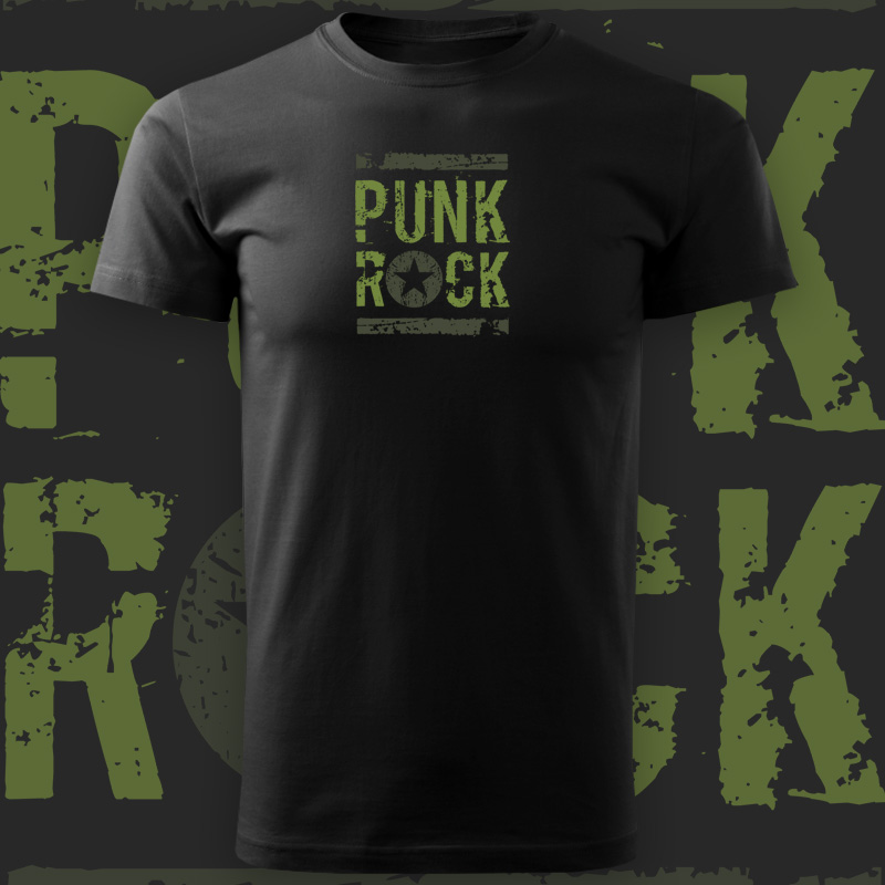 Tričko punk pánské Punk rock