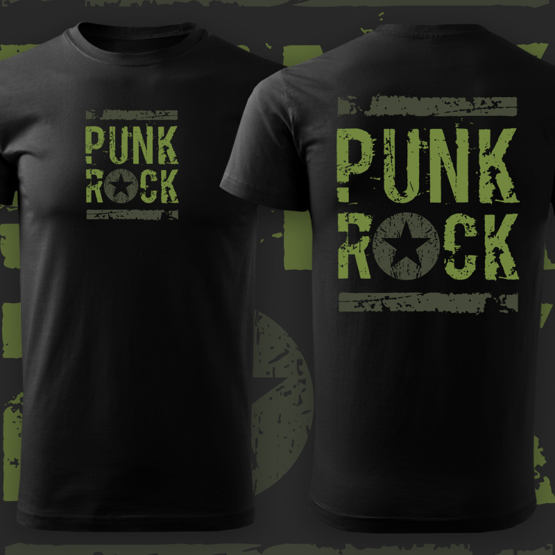 Tričko punk pánské Punk rock