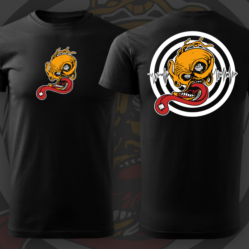 Tričko tekno pánské LSD head