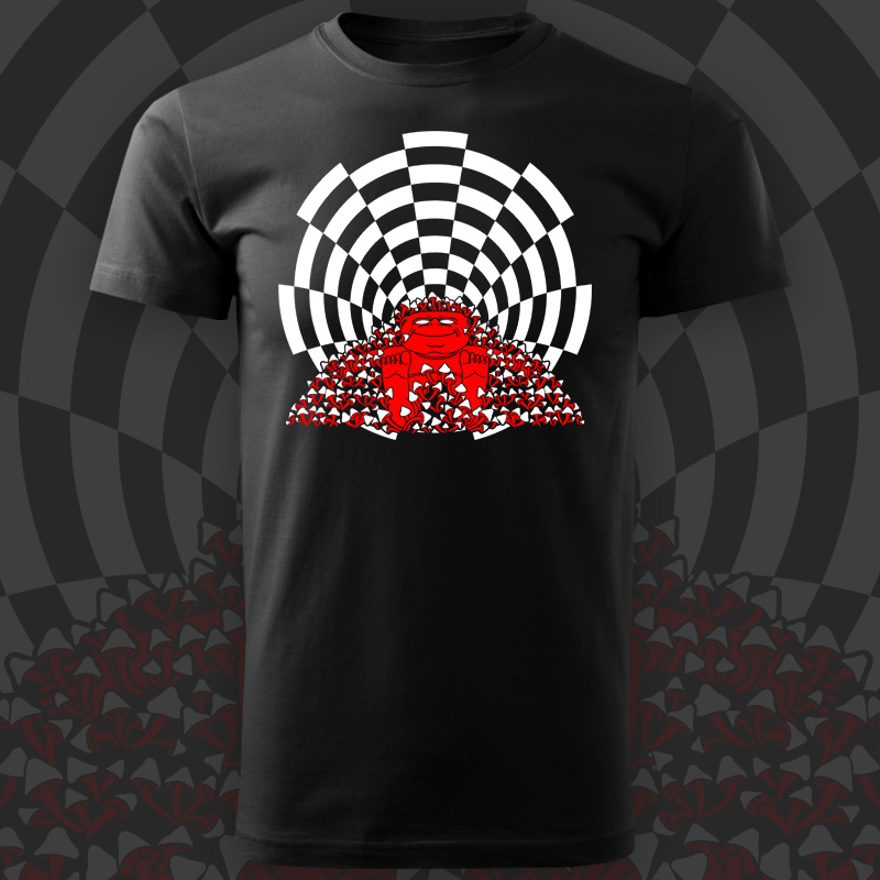 Tričko tekno pánské Psychedelic
