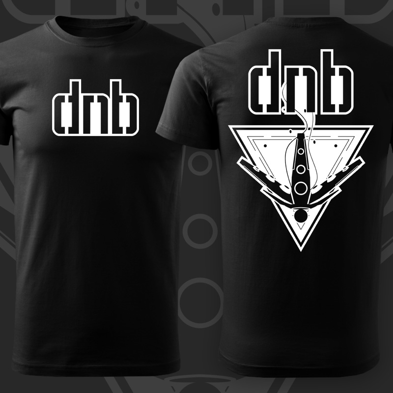 Tričko dnb, drum and bass pánské
