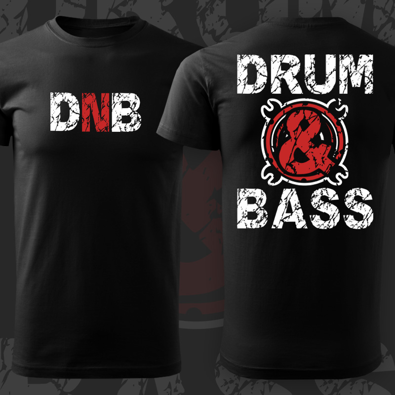 Tričko dnb, drum and bass pánské