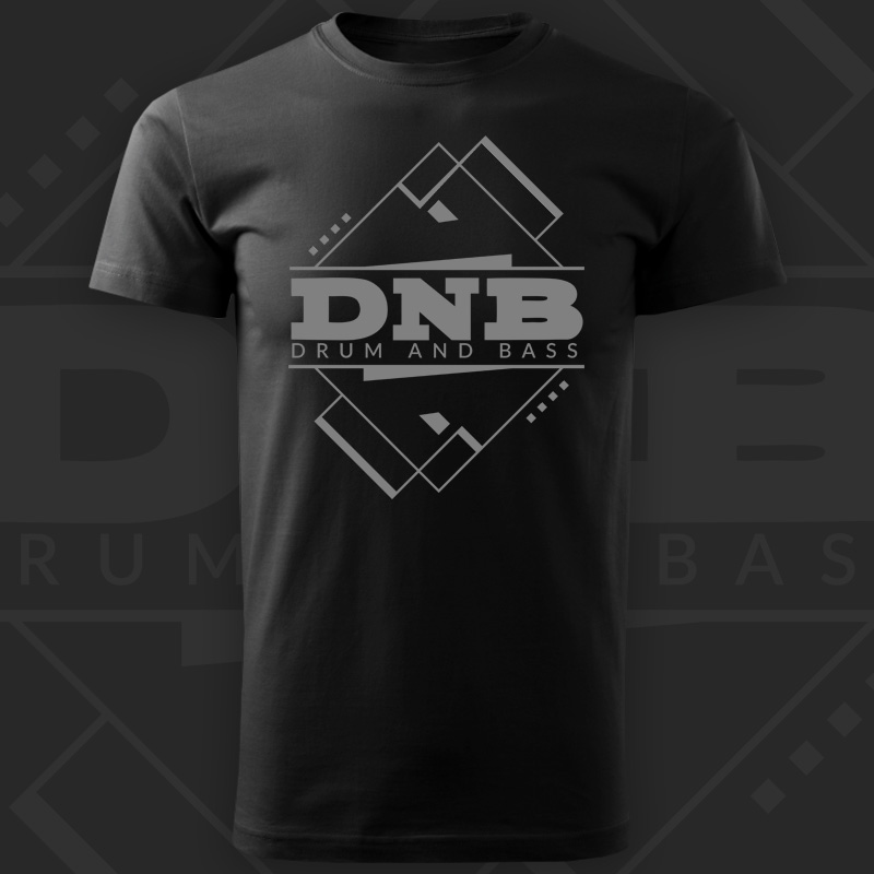 Tričko dnb, drum and bass pánské 