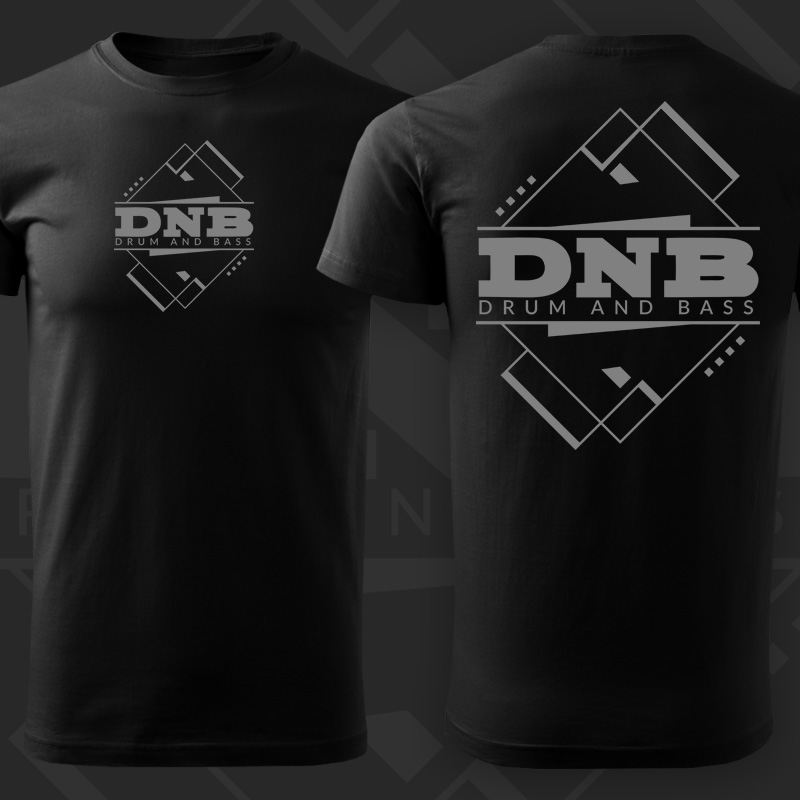 Tričko dnb, drum and bass pánské 