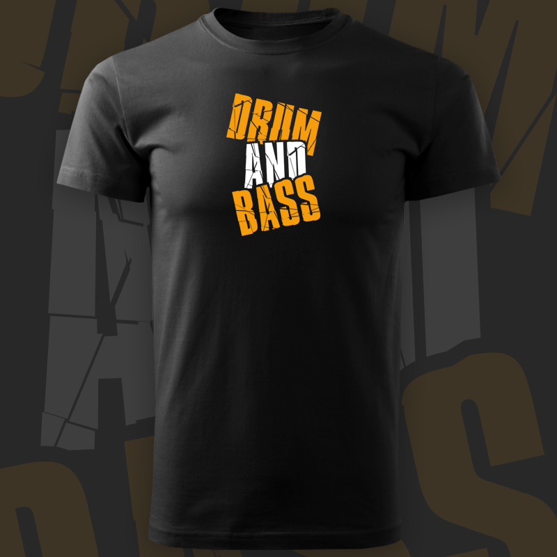 Tričko dnb, drum and bass pánské 
