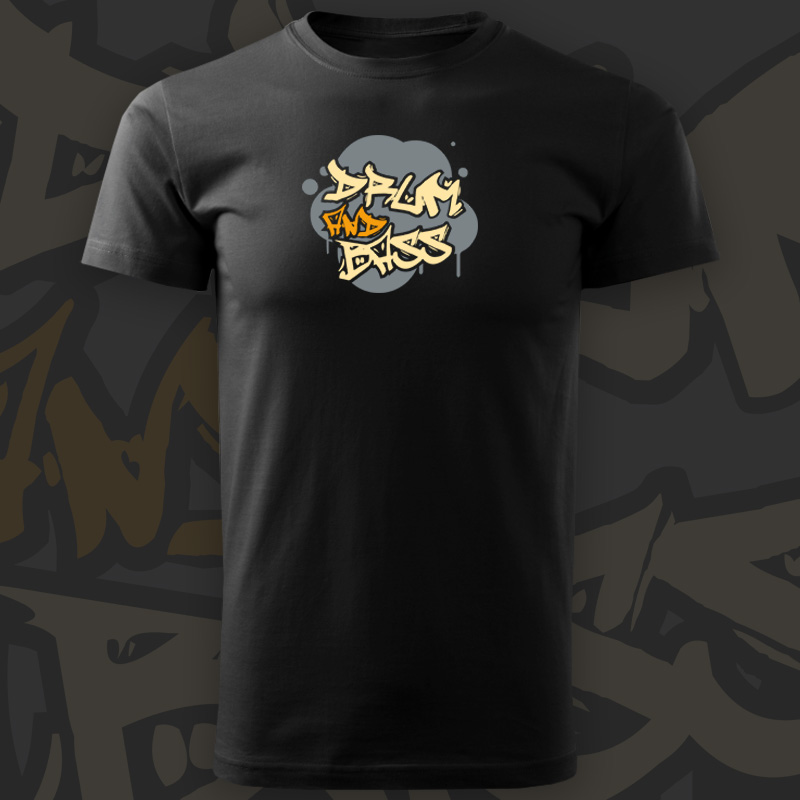 Tričko dnb, drum and bass pánské 