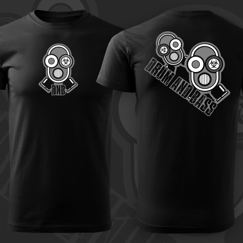 Tričko dnb, drum and bass pánské