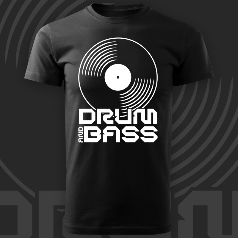 Tričko dnb, drum and bass pánské 
