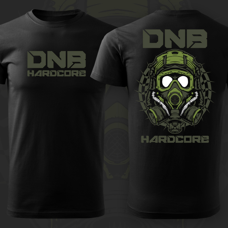 Tričko dnb, drum and bass pánské