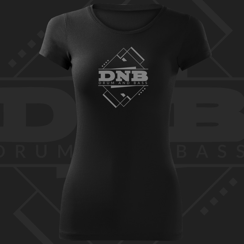 Tričko dnb, drum and bass dámské