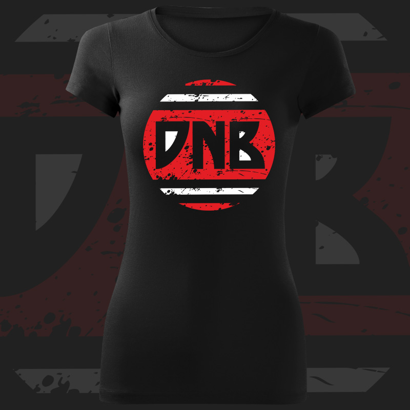 Tričko dnb, drum and bass dámské