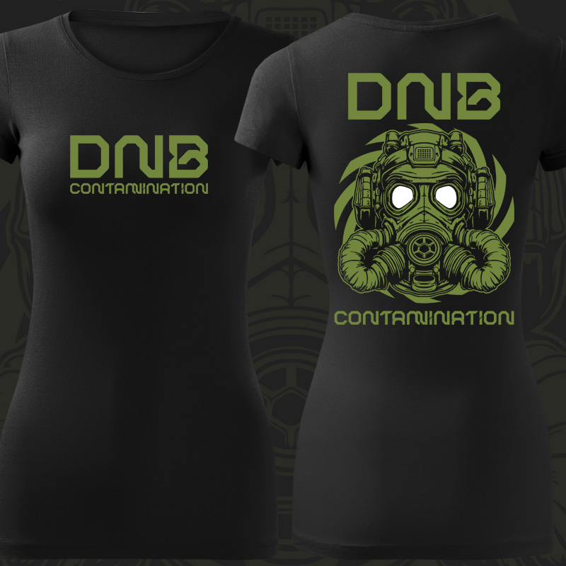 Tričko dnb, drum and bass dámské 