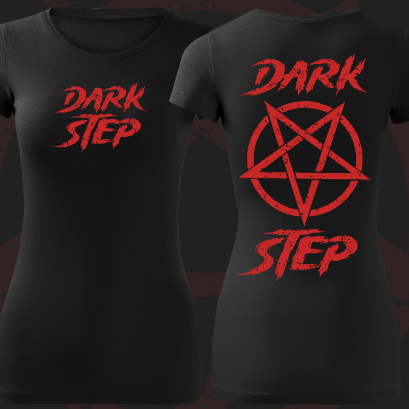 Tričko dnb, drum and bass dámské Darkstep