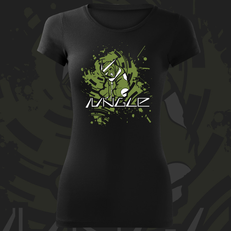Tričko dnb, drum and bass dámské Jungle