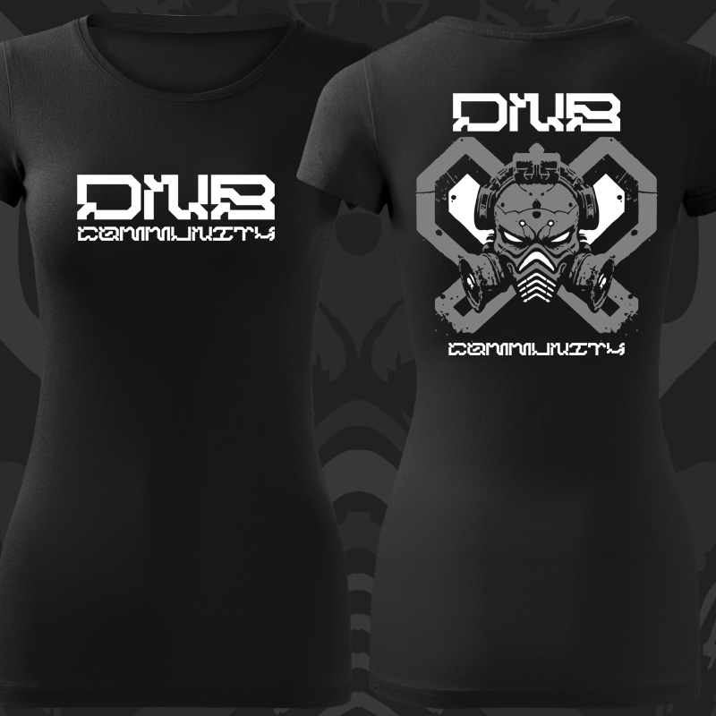 Tričko dnb, drum and bass dámské
