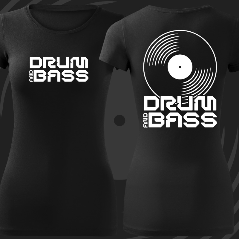 Tričko dnb, drum and bass dámské