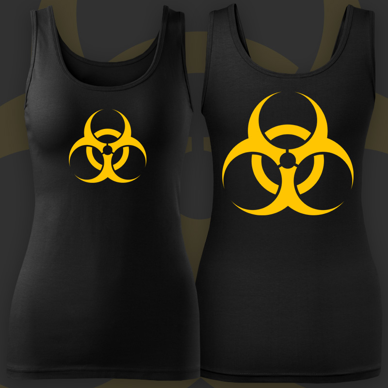 Tílko dnb, drum and bass dámské Biohazard