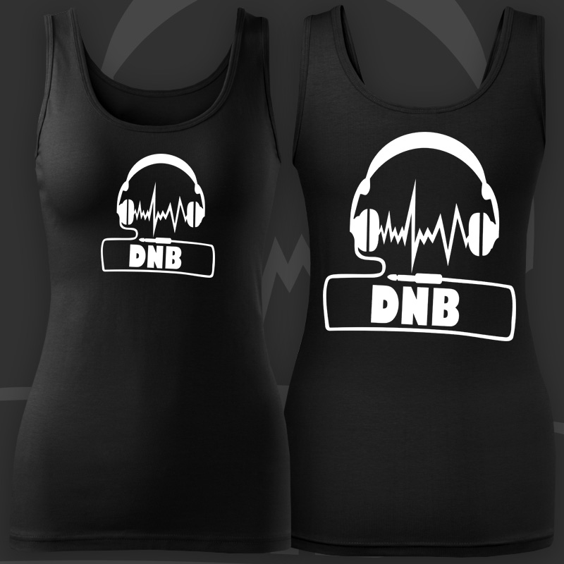 Tílko dnb, drum and bass dámské Phones