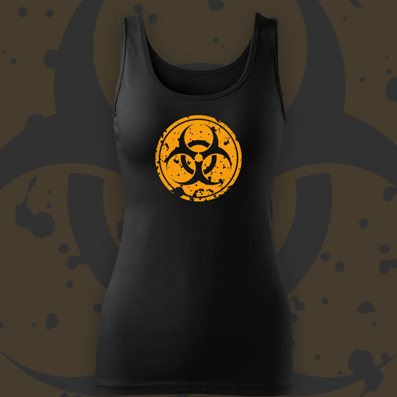 Tílko dnb, drum and bass dámské Biohazard