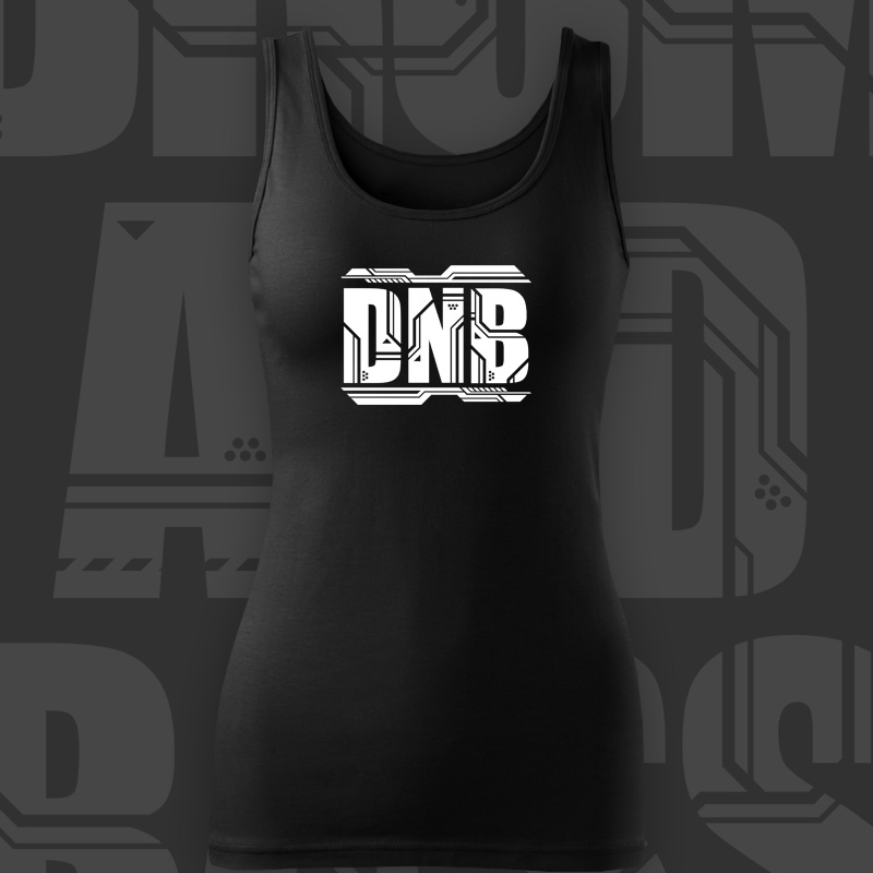 Tílko dnb, drum and bass dámské