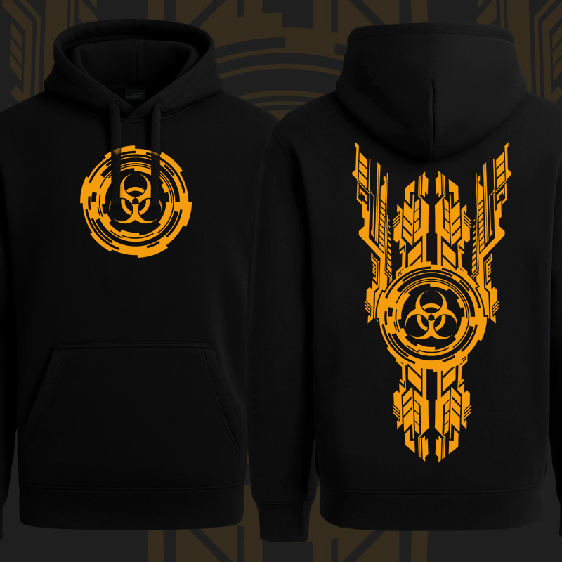 Mikina dnb, drum and bass klokanka