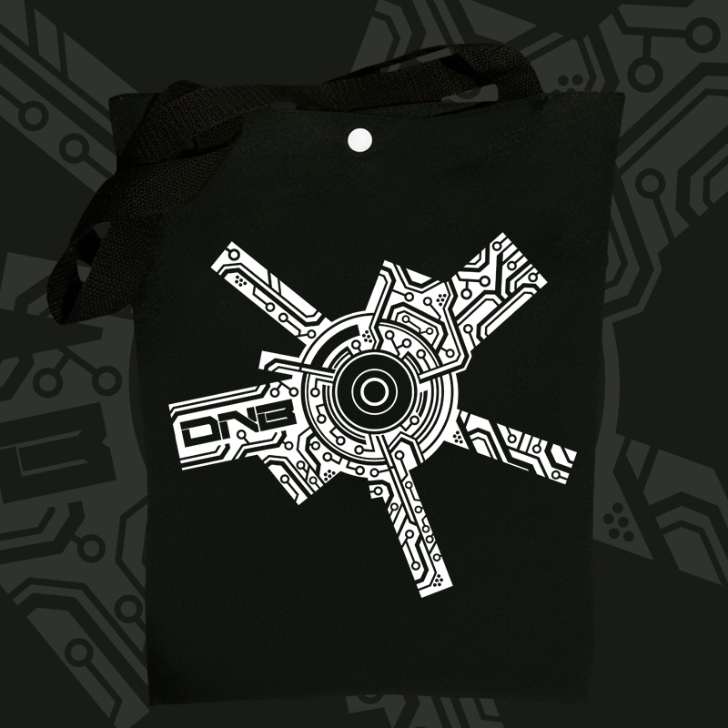 Taška přes rameno dnb, drum and bass