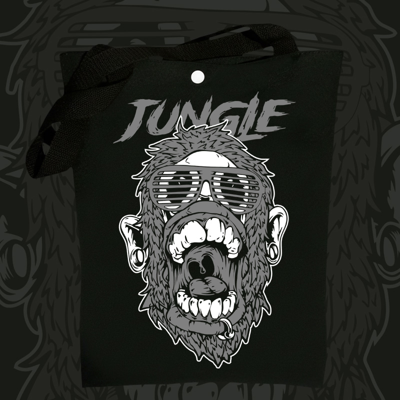 Taška přes rameno dnb, drum and bass Jungle