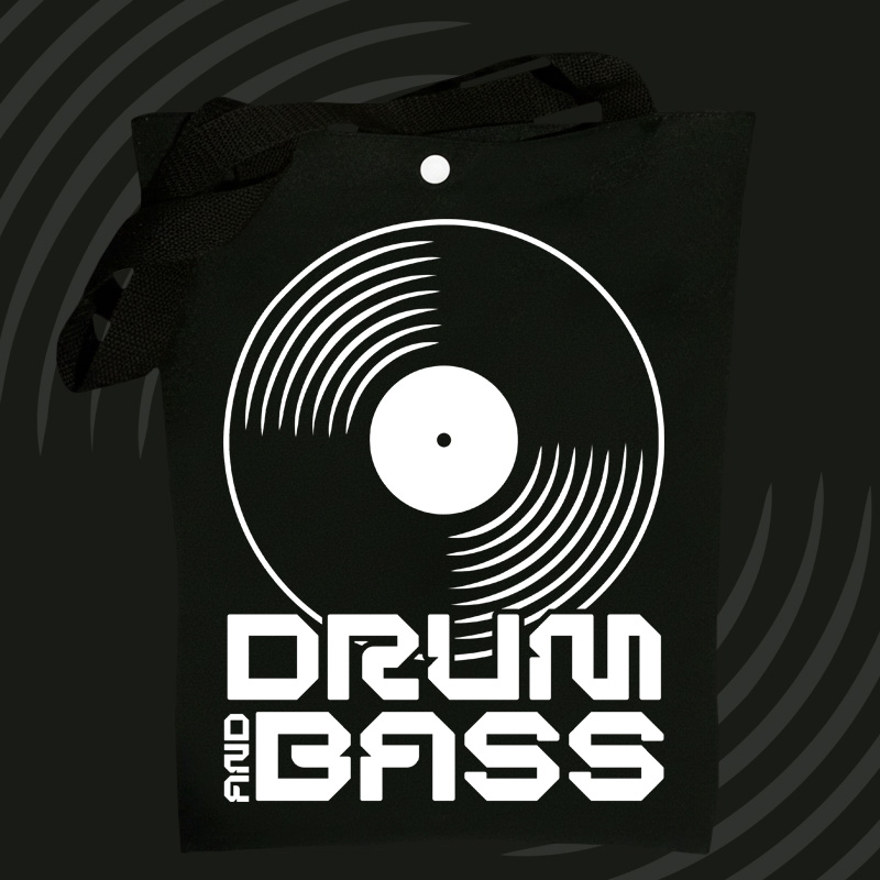 Taška přes rameno dnb, drum and bass