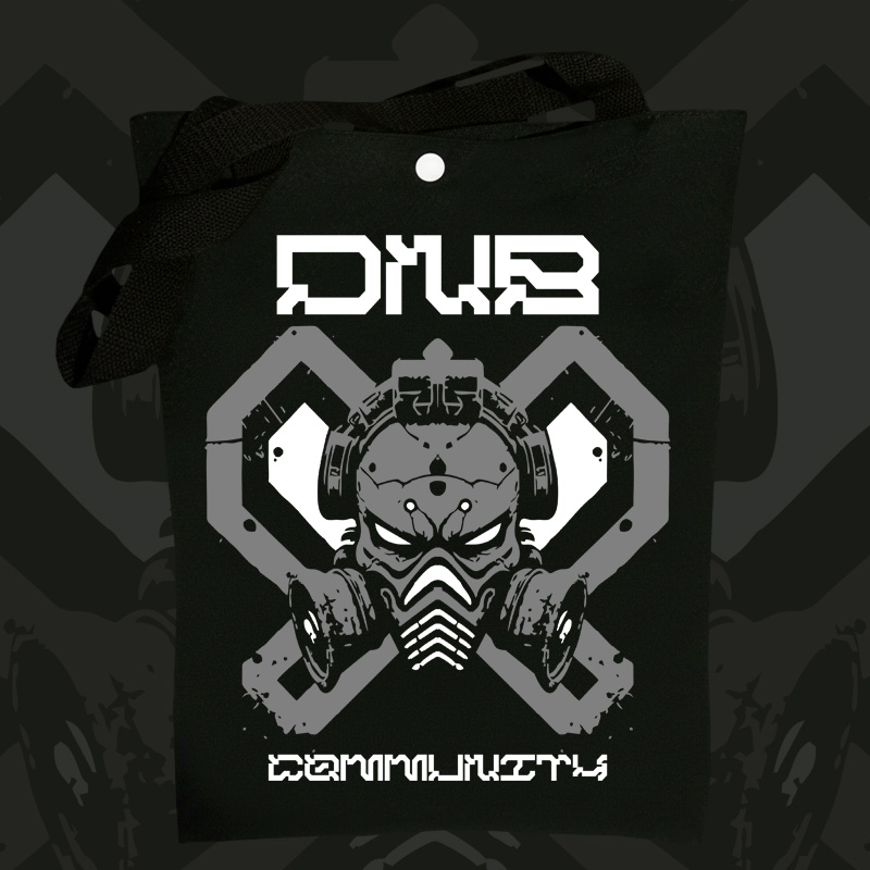 Taška přes rameno dnb, drum and bass Community