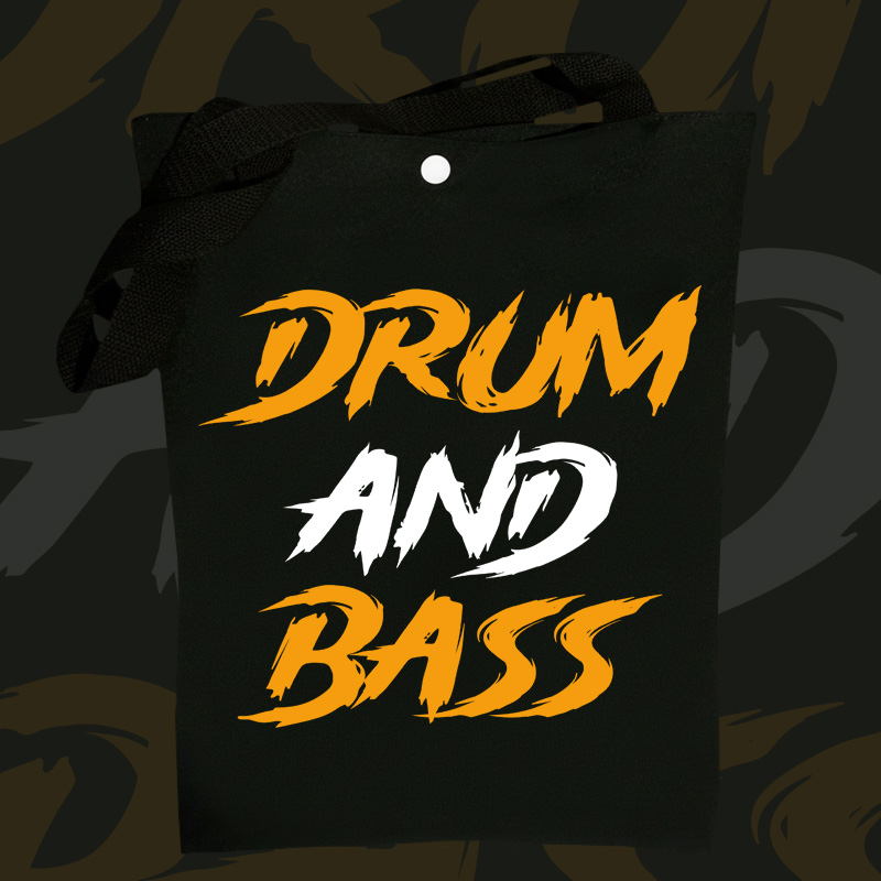 Taška přes rameno dnb, drum and bass