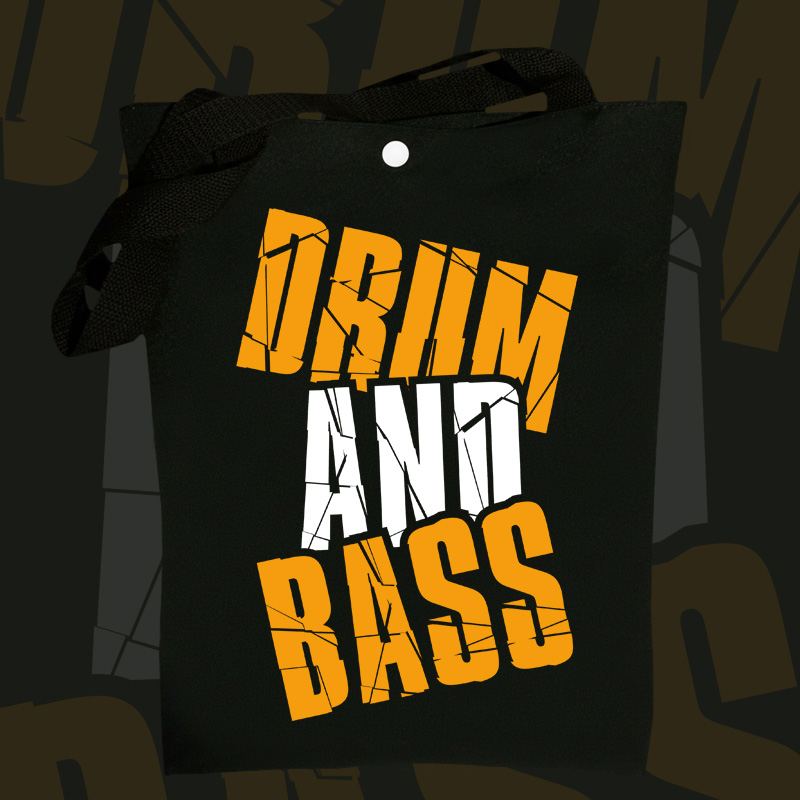Taška přes rameno dnb, drum and bass