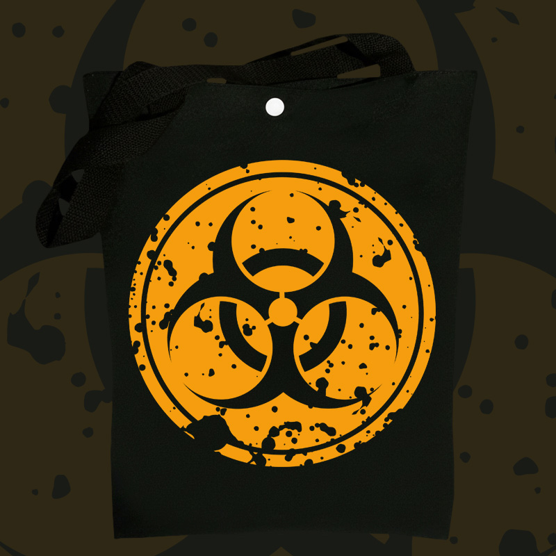 Taška přes rameno dnb, drum and bass Biohazard