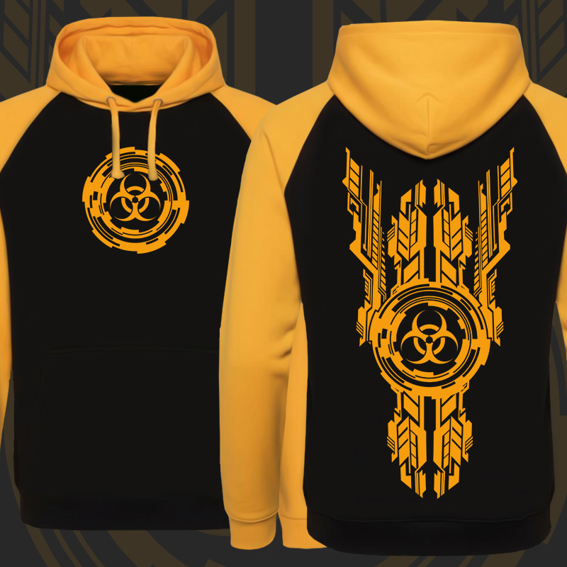 Mikina dnb, drum and bass klokanka