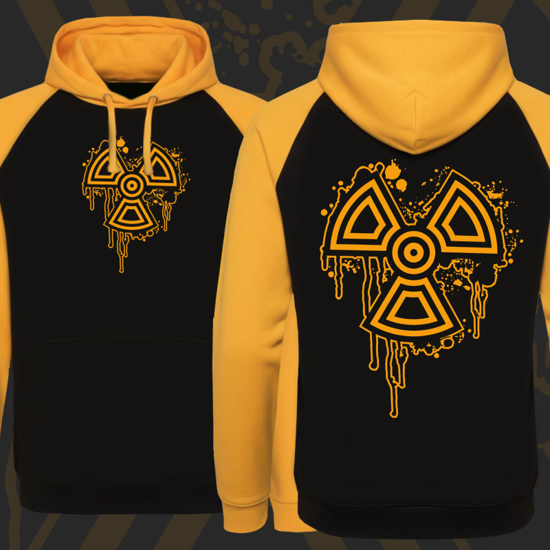 Mikina dnb, drum and bass klokanka