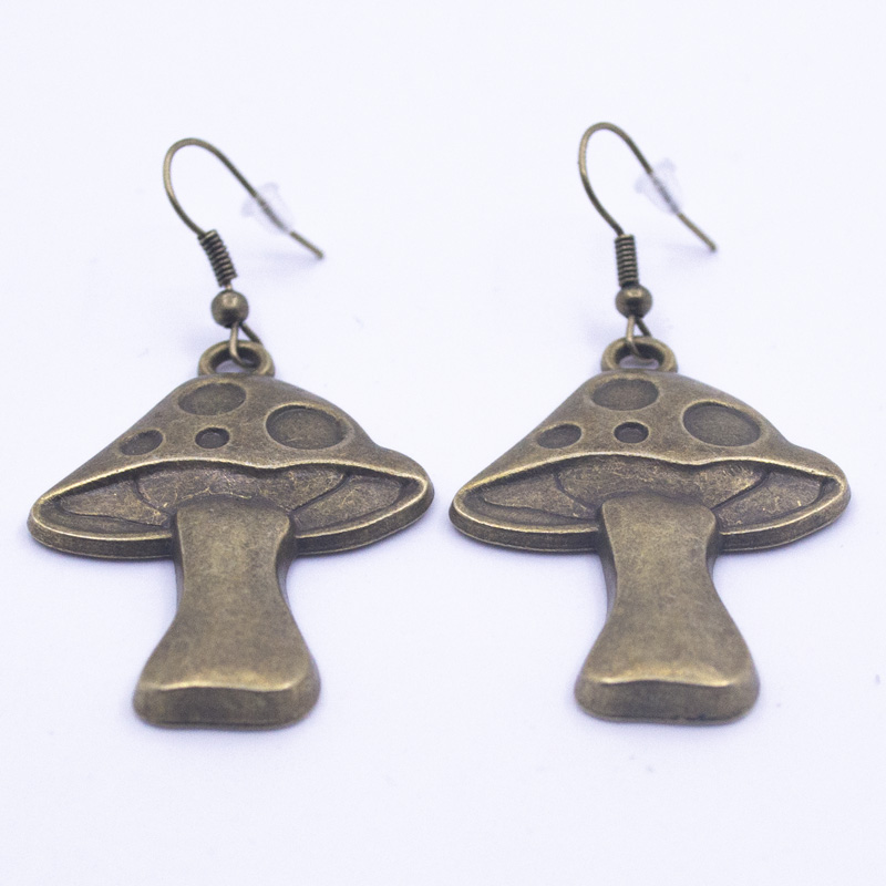 Náušnice houbičky